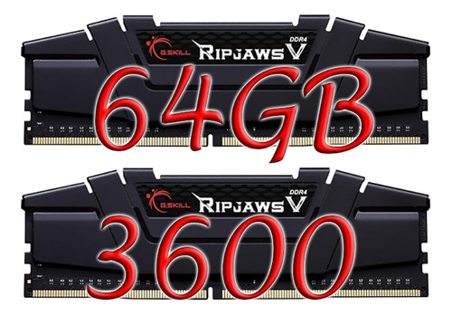 Memoria Ram G.skill Ripjaws Serie V Ddr4 64gb 2x32 Gb3600mhz