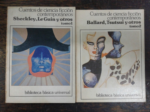 Imagen 1 de 5 de Cuentos De Ciencia Ficcion Contemporaneos * 2 Tomos * Ceal *