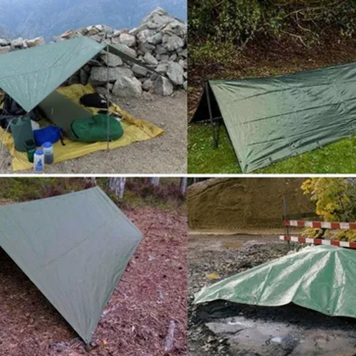 Lona Plástica Verde Impermeável 8x8 Multiuso 8x8