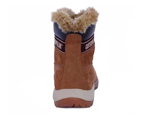 Botin Mujer Casual Casi Fur Caf Cat Cuotas sin inter s