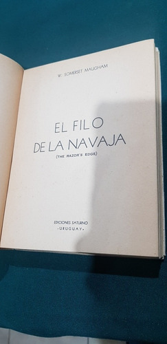 El Filo De La Navaja (Usado)