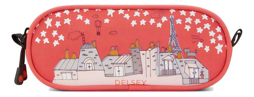 Cartuchera Escolar De Doble Compatimiento Delsey School 20 Nombre Del Diseño School 20 Color Paris