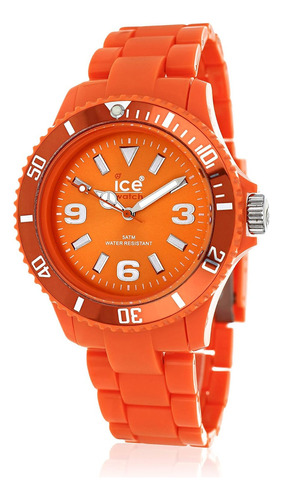 Ice-watch - Reloj De Mujer De Plástico Naranja Sólido