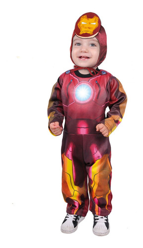 Disfraz Super Heroe Iron Max Para Bebes