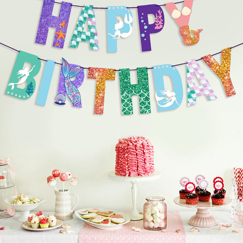 Banner De Fiesta De Unicornio Para Cumpleaños