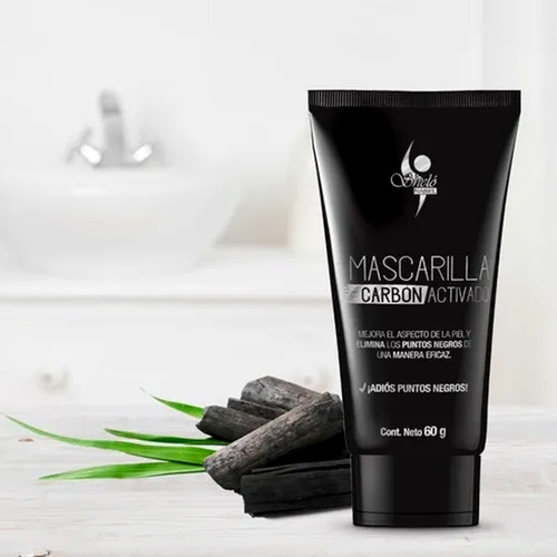 Imagen 6 de 6 de Mascarilla De Carbon Activado Puntos Negros, Envío Express