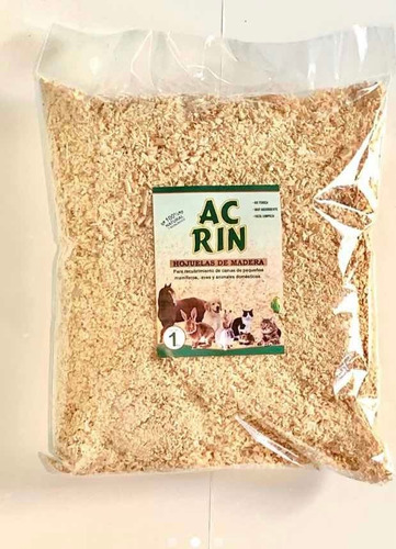 Aserrín Sustrato Viruta Para Mascotas 1kg