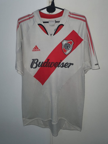 Camiseta River Plate 2004 adidas Budweiser #31 Gallardo