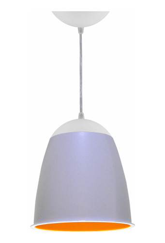Luminária De Teto Termoplástica E27 19cmx21cm