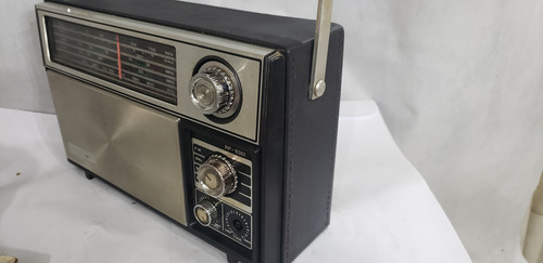 Radio Portatil Sanyo Sw Mw 8s-710n Comdefeito Preto (Usado)