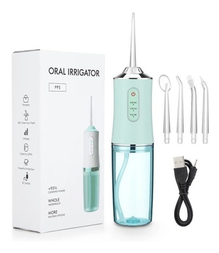 Irrigador Bucal Oral Dental Portátil Recargable Higiene