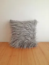 Comprar Almohadones Piel Pelo Extra Largo Nórdicos 40x40 O 50x30 - Con Cierre Y Relleno - Varios Colores !