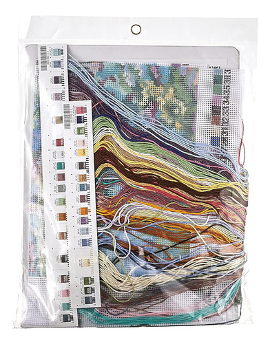 Kit De Bordado Needlepoint Cottage Retreat 40cm Ancho X 25cm