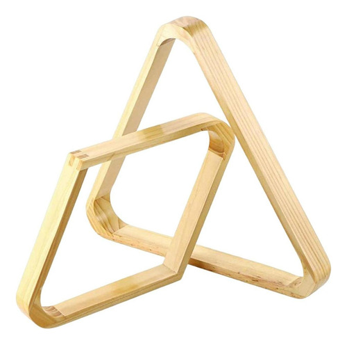 Juego De 2 Estantes Para Bolas De Billar Triangle Ón