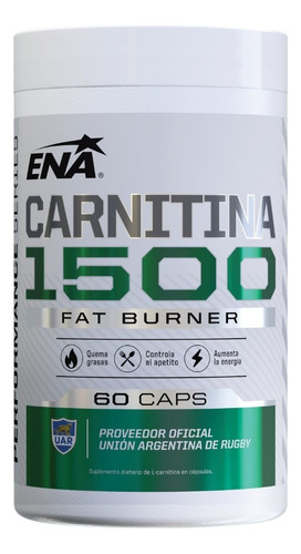 Carnitina Ena Pro Burn Caps Quemador De Grasa