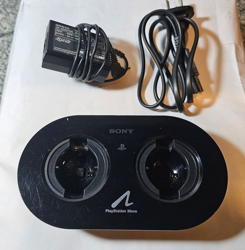 Base De Carga Para Mandos Ps Move - Legítimo - Mastermarket Negro (Usado)