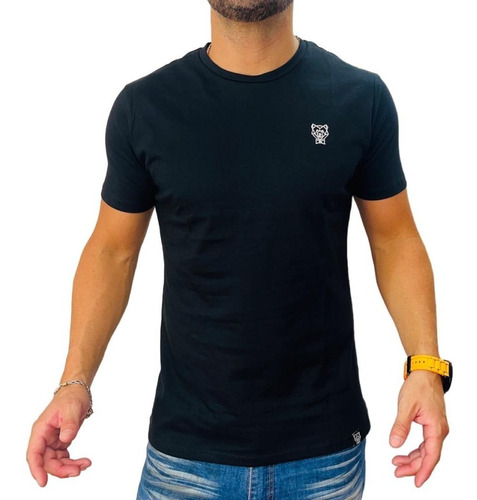 Remera Básica Hombre Manga Corta 100% Algodón Premium 