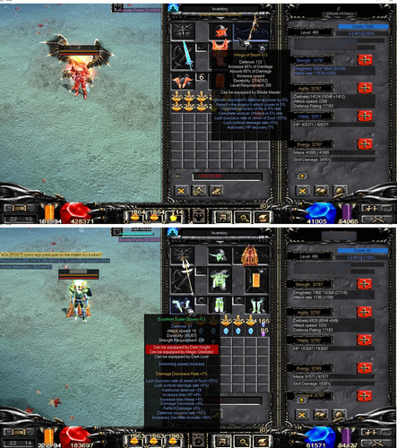 Cuenta Infinity Mu Online S3 Ep1 Full Leyenda Old Staff (Usado)