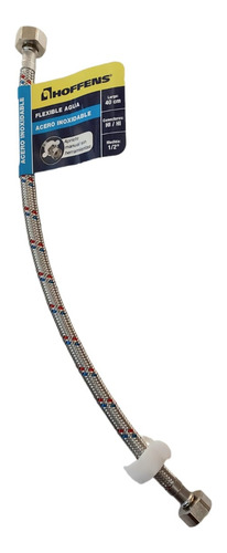 Flexible Agua Hi-hi 1/2 40cm Acero Inoxidable Hoffens