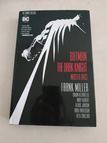 Batman The Dark Knight Master Race Dc Deluxe Español