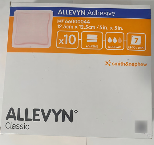 Allevyn Adhesive De 12.5cm X 12.5cm En Pack De 10 X 1u
