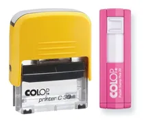 Comprar Sellos Autoentintable 1.8x4.7 Cm Y 2 Sellos Portátil P20