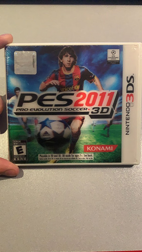 Pes 2011 Pro Evolution Soccer 3d Sellado 3ds