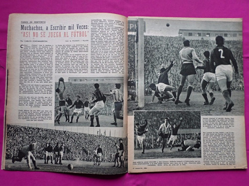 Revista El Grafico N° 1930 Central Vs River - Ferro Vs Boca (Usado)