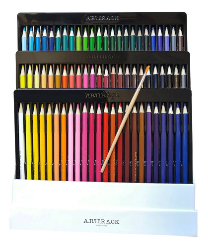 Set X 72 Lapices Acuarelables Estuche Coloring Book Pincel