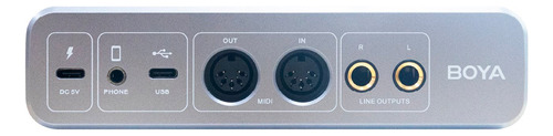 Mixer De Áudio Boya By-am4 Canal Duplo Preto