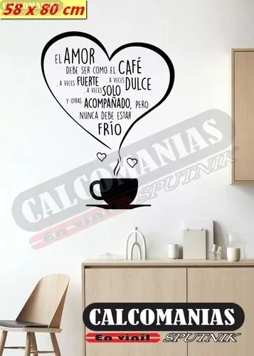 Vinilos Decorativos Vinilo Para Pared Frases Letras Amor