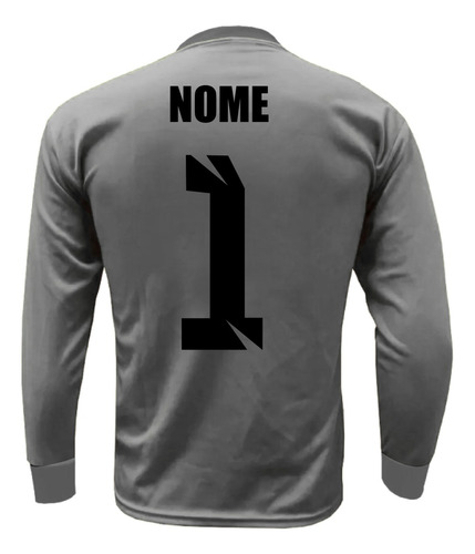 Camisa Goleiro Roma Personalizada Com Nome Adulto Infantil 