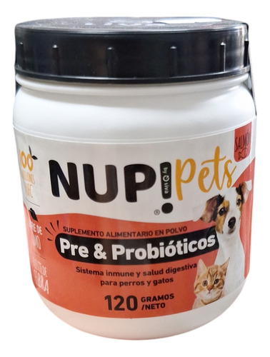 Nup Pre Y Probioticos Para Mascotas 120g