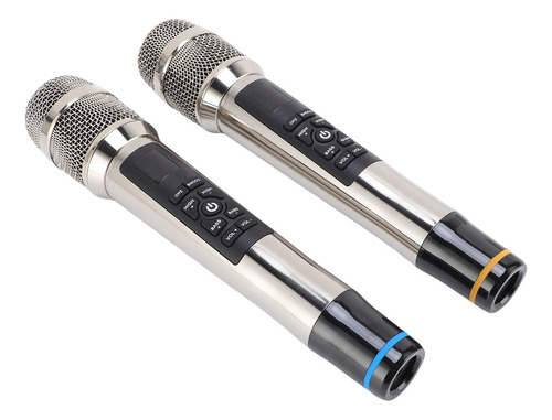 Micrófono Inalámbrico Metal Reverb Handheld Professional