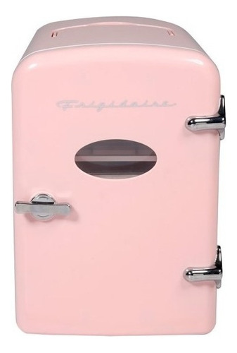 Mini Frigobar Refrigerador Portatil Frigidaire 9 Latas Rosa