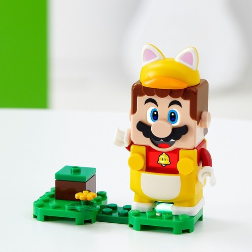 Lego Super Mario 71372 Traje Potenciador Gato 11pzas