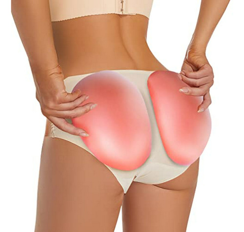 N.thr 1 Pair Silicone Butt Pads,buttocks Enhancers Inserts R