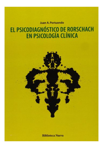 Libro Psicodiagnostico De Rorschach En Psicologia  De Portuo