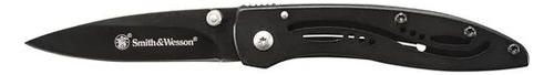 Navaja Smith & Wesson Framelock Folding Little Pal - Cklpb Negro