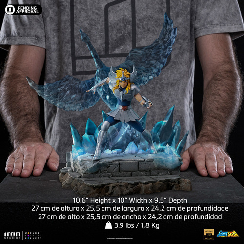 Hyoga De Cisne - Saint Seiya - Art Scale 1/10 - Iron Studios