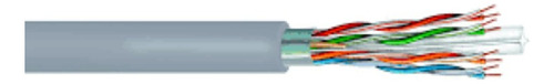50 Metro Cable Utp Commscope Netconnect Cat6 Gris 100% Cobre (Usado)