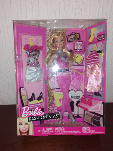 Barbie Fashionista - Rosa (Usado)