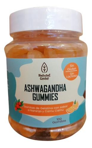 Ashwagandha Gummies 3750mg X100 Gomitas - Natural Center