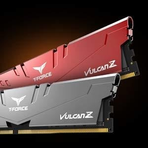 Memoria Ram 16gb Teamgroup T-force Vulcan Z Ddr4 Kit (2 X 8gb) 3200mhz (pc4 25600) Cl16 Modulo - Gray - Tlzgd416g3200hc1