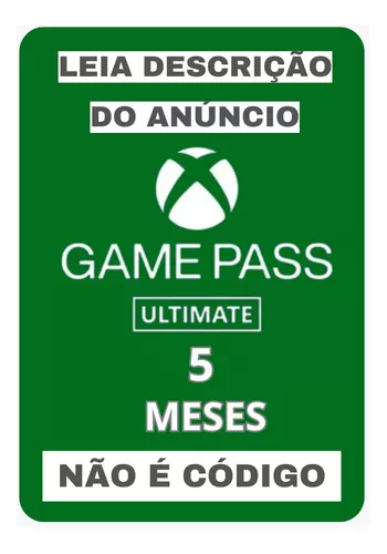 Gamepass Ultimate 1 Ano