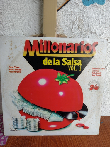 Millonarios De La Salsa Vol. 1 Disco De Vinil Lp