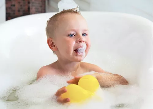 48 juguetes de baño de pato de goma amarillo de 2 pulgadas, patos de goma  grandes, patos de baño, juguetes chirriantes para cumpleaños, piscina