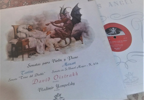 D Oistrakh. Mozart 1956  Trino Del Diablo   Unico Lp-slide