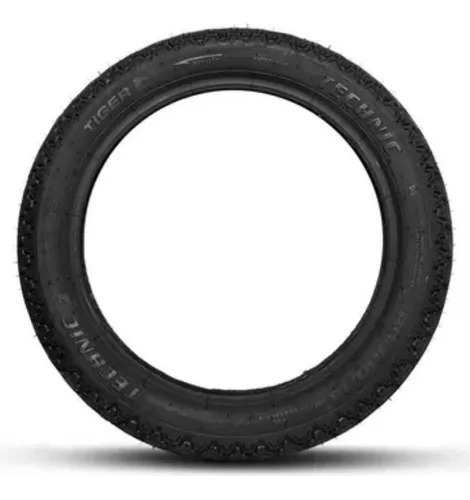 Pneu Traseiro 80/100-14 Technic Tiger 49l C/c Envio Imediato