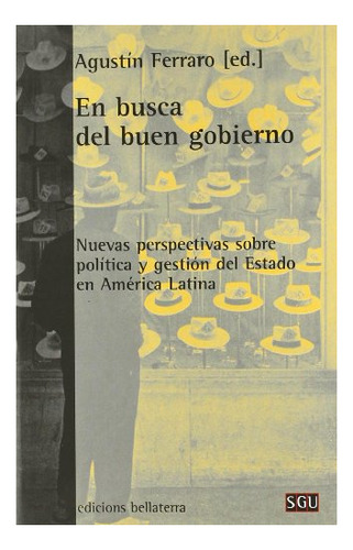 Libro En Busca Del Buen Gobierno. Nuevas Perspecti  De Ferra